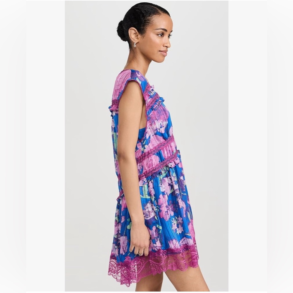 NWT Free People Women's Spring Fling Mini Dress size small - Picture 4 of 7